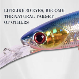 เหยื่อตก<span class=keywords><strong>ปลา</strong></span>ปลอมแบบแข็ง เหยื่อจมน้ำ รูปทรง<span class=keywords><strong>ปลา</strong></span>ขนาดเล็ก สำหรับตก<span class=keywords><strong>ปลา</strong></span>แซลมอน ซานเดอร์ <span class=keywords><strong>ปลา</strong></span>กะพง ตก<span class=keywords><strong>ปลา</strong></span>ทะเล ตก<span class=keywords><strong>ปลา</strong></span>จากเรือ เหยื่อว่ายน้ำ สำหรับ<span class=keywords><strong>ปลา</strong></span>ทะเล - Product Image 2