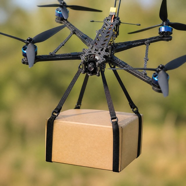 FY-FPV10-HDP 10KM Heavy Payload Drone 4KG 435mm Frame Carbon Fiber F405 OSD 5.8G 2.5W VTX ELRS 915MHz 40min Flight 165 FPV