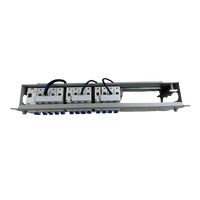 Unité de distribution d'alimentation CC 48V MuFei 19 pouces montée en rack, armoire 3U 4U, boîtier de commutation UPS avec connectivité réseau 4G et 3G