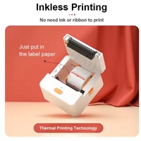 Imprimante d'étiquettes thermiques USB Yunli 2 pouces pour bijoux en or, mini pour téléphone portable, pour autocollants spéciaux 20-50MM, batterie 1500mAh, 203dpi