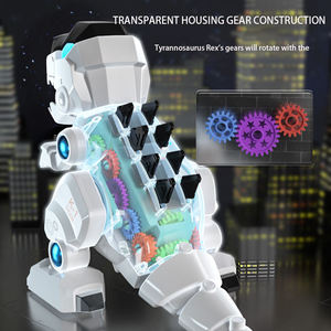 Juguete de Tiranosaurio Rex Transparente con Engranajes Visibles para Niños, Juguete de Dinosaurio Eléctrico con Batería, con Luz y Sonido - Product Image 4