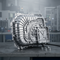Boîtier de transmission en aluminium moulé sous pression de précision pour remplacement automobile, services de moulage sous pression d'aluminium sur mesure