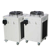 Refroidisseur d'eau industriel au glycol de 3 kW, capacité de refroidissement à basse température, machine pour la découpe laser