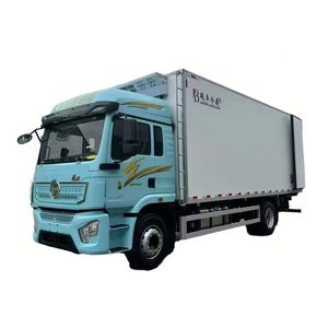 Shacman Shaanxi 4*2 <b>12</b> Ton Euro 6 New Diesel Automatic Refrigerated Truck for Fish Seafood Transportation - Product Image 1