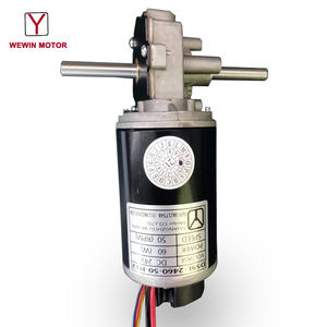 Reductor de gusano en ángulo recto D76R personalizado 200 vatios 300W Motor de engranaje de CC de alto par 12V 300Rpm - Product Image 5