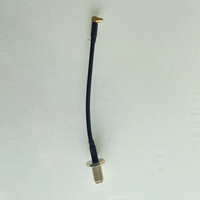 Connecteur coaxial mâle RF, excellent blindage et anti-interférences, impédance de caractéristique constante