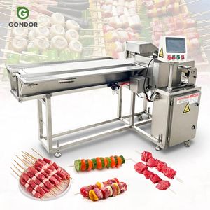 Máquina Eléctrica Automática para Hacer Brochetas de Carne de Cordero, de Acero - Product Image 1
