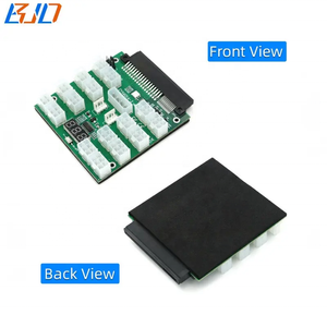 Commercio all'ingrosso della fabbrica 16*12V PCIe 6pin Server PSU Breakout scheda di sincronizzazione On/Off per DELL 750W 1100W 1600W 2000W 2400W - Product Image 3