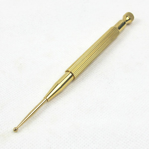 Sonda de latón ZK para acupuntura auricular, varilla de masaje de cobre ajustable para uso doméstico - Product Image 2