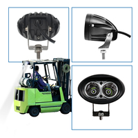 Projecteur de travail LED 20W, entrée 24V, haute intensité pour LED, en aluminium moulé sous pression, faisceau spot, pour chariots élévateurs/excavatrices, 6500K, nouveau SG-LW20