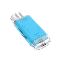 Lector de Tarjetas USB C 6 en 1 con Puertos SD/TF/USB-A/OTG, USB 3.0 de Alta Velocidad de hasta 5 Gbps, Lectura y Escritura Simultánea para Teléfono y Portátil