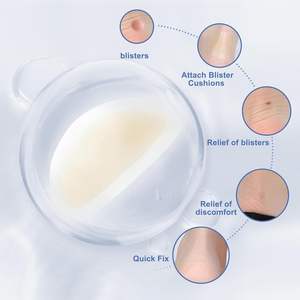 Fabrik Großhandel Fersen blister Prävention Wasserdichte Hydrokolloid-Bandagen Klebstoff Anti-Reibungs-Patch - Product Image 5