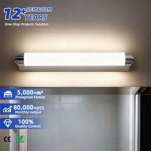 โคมไฟติดผนัง LED สแตนเลสสตีลทันสมัย ขั้วหลอด E26 สำหรับใช้ในห้องนอน รับประกัน 3 ปี - Product Image 1