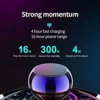 Livraison rapide, mini haut-parleur sans fil rechargeable 5W avec subwoofer pour usage domestique ou cadeau, modèle M3