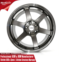 Jantes en alliage forgé RAYS TE37 SL argentées, 16-22 pouces, 5x112 5x114.3 pour BMW G15 G16 Honda FL5 Type R Nissan Altima Infiniti Q50