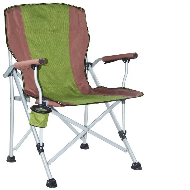 Taşınabilir büyük koltuk eğlence araba kamp yönetmen koltuğu geri rahat balıkçılık sandalye çin açık kaymaz yatak çarşafı sapanlar