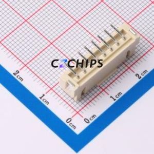 ZX-XH2.54-8PLT Wire-to-Board Pin Header SMD,P=2.5mm Connector 1x8P 2.5mm Vertical Mount XH - Product Image 2