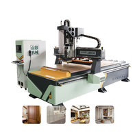 Machine de découpe CNC à changement d'outil automatique pour le nesting de meubles
