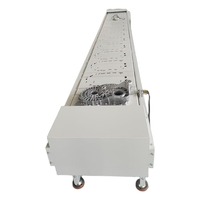 Convoyeurs à chaîne à palette personnalisés pour ligne d'assemblage de convoyage par lots sur mesure avec section de sortie à surface plate