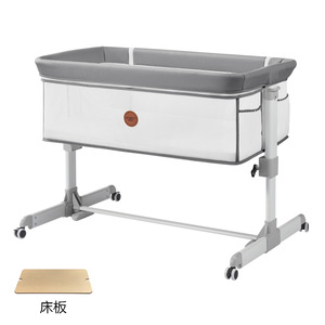 Culla Portatile Multifunzionale in Metallo Pieghevole per <span class=keywords><strong>Neonati</strong></span> 0-12 Mesi con Funzioni di Oscillazione e Dondolo, Accessorio per Seggiolino <span class=keywords><strong>Auto</strong></span> - Product Image 2