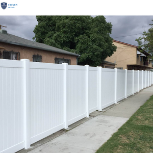 Cao sự riêng tư trang trí vườn Vinyl PVC nhựa hàng rào Panels PVC fecne - Product Image 2