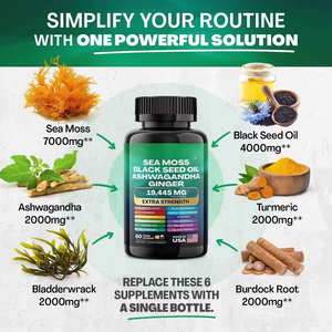 Cápsulas de Shilajit Oem, Minerales Fúlvicos, Ácido de Musgo Marino, Mezcla Natural, Ashwagandha, Tongkat Ali, Complejo de Cápsulas de Shilajit - Product Image 6