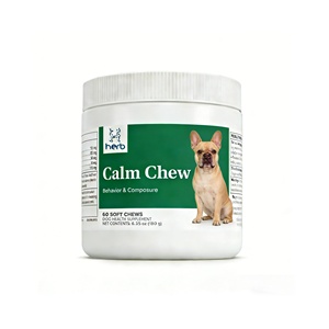 OEM/ODM Marca Privada Golosinas Masticables Suaves para Mascotas Perros Producto Calmante Orgánico de Manzanilla, Flor de la Pasión y Semillas de Cáñamo en Polvo - Product Image 1