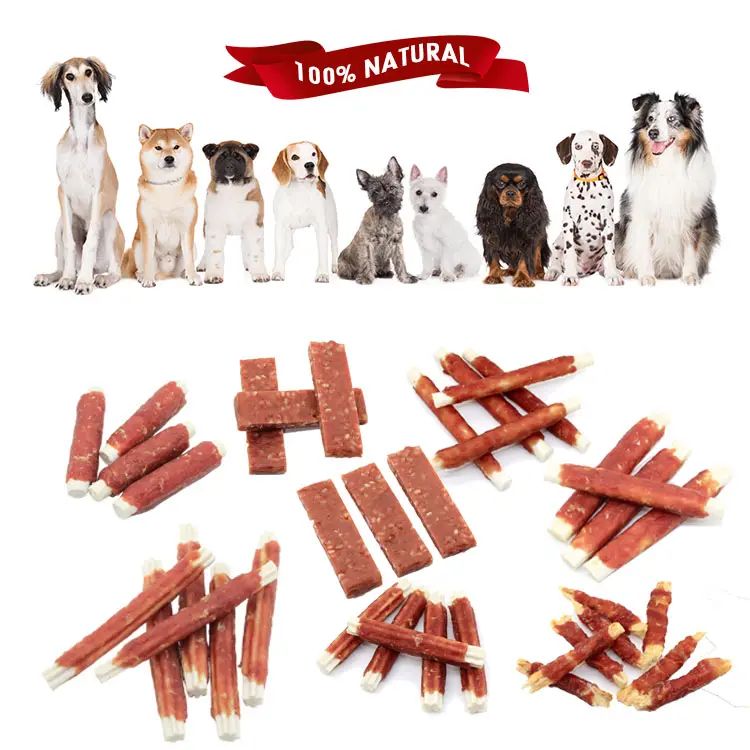 100% Natural Duck neck dry dog food pet treat puppy snacks chewing factory bulk dog treats