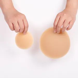 Washable Seamless Skin Tone Nipple Concealer 8CM/10CM/13CM Non Adhesive Silicone Nipple Cover