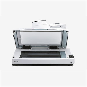 เครื่องสแกนเอกสาร <span class=keywords><strong>Fuji</strong></span> Tsu Fi-7700 ความเร็วสูง พร้อมพอร์ตเชื่อมต่อ USB ใช้เทคโนโลยี CIS สำหรับการสแกนส่วนประกอบ  แหล่งกำเนิดแสง CCD  แท็บเล็ต  ระบบป้อนเอกสารอัตโนมัติ (ADF)  รองรับการสแกนเอกสารขนาด A3 - Product Image 1