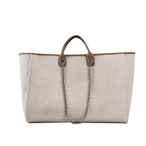Bolso de Hombro Tipo Cubo, Gran Capacidad, Estilo Europeo Americano, para Mujer, Otoño 2025, Cadena Diagonal, Cierre de Cremallera, Transfronterizo - Product Image 6