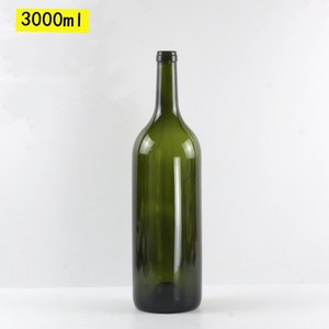 <span class=keywords><strong>Precio</strong></span> <span class=keywords><strong>de</strong></span> fábrica 1L 1500 ML 1.5L 2L 3L gran volumen <span class=keywords><strong>verde</strong></span> claro Burdeos elaboración casera botella <span class=keywords><strong>de</strong></span> copa <span class=keywords><strong>de</strong></span> vino tinto botella <span class=keywords><strong>de</strong></span> Burdeos con corcho - Product Image 1