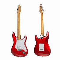 Guitare électrique Deviser L-G2S professionnelle à 6 cordes avec micros S-S-H, manche en érable torréfié, finition brillante pour les professionnels