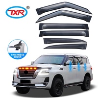 Fenêtre pare-Soleil Pare-Pluie Bouclier Déflecteur pour Nissan Patrol 2023 Y62 2020- Armada QX56 Royale 2010- Y61 Safari Classique 97-13 Y60