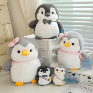 Internet Celebrity Penguin Mochila Nuevo estilo caliente Arco Figura de peluche Muñeca de juguete PP Algodón Relleno 11-30cm Unisex 14 + Venta al por mayor - Product Image 3