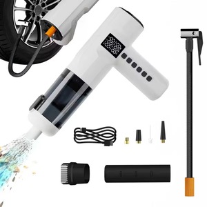 Mini Aspiradora Inalámbrica Eléctrica Portátil Recargable, Compresor de Aire para Auto, Inflador de Neumáticos Digital ABS, 150 PSI, con Batería - Product Image 5