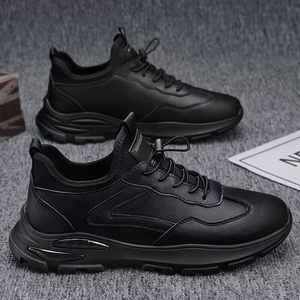 Nouvelles <span class=keywords><strong>chaussures</strong></span> décontractées basses pour hommes, en PU imperméable, respirantes et anti-odeurs, <span class=keywords><strong>chaussures</strong></span> de sport pour hommes - Product Image 4