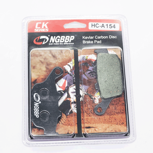Nouvelles plaquettes de frein avant CB300R 09~<span class=keywords><strong>2015</strong></span>/CBR250 R DAYTONA 675 07 FA140 Céramique Organique Noire NGBBP HC-A154CK - Product Image 3