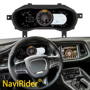พร้อม Carplay สำหรับ Dodge Challenger จอแสดงผลดิจิตอล LCD ขนาด 12.3 นิ้ว เหมาะสำหรับรุ่นปี 2012-2018 อะไหล่ตกแต่งรถยนต์ - Product Image 1