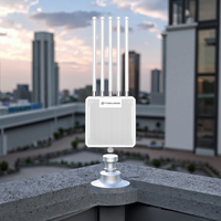 Meiweisi HW3000L Router Mesh Inalámbrico para Exteriores Empresarial AX3000 WIFI6 de Doble Banda Wave2 4x4 MU-MIMO de Alta Potencia