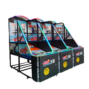 Customized street basketball <b>game</b> Adjustable difficulty basketball <b>arcade</b> Sports folding basketball <b>machine</b> Auto ball return - Product Image 4