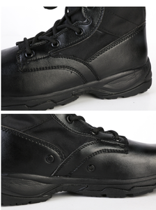 Botas de Cuero Negras TST08 Tallas 36-46, Ligeras, Duraderas, Tácticas, de Combate - Product Image 5