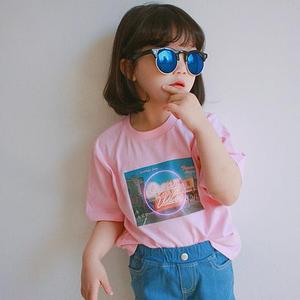 Camiseta de Algodón Estampada de Boutique para Compras al por Mayor en Línea - Product Image 1