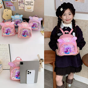 Nouveau sac à dos pailleté petite princesse maternelle bébé sac à dos Version coréenne dessin animé léger <span class=keywords><strong>cartable</strong></span> pour enfants - Product Image 3