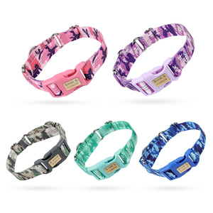 Collar Ajustable para Perro con Grabado Reflectante, Antipérdida, Duradero, <span class=keywords><strong>de</strong></span> Nailon, con Liberación Rápida - Product Image 2