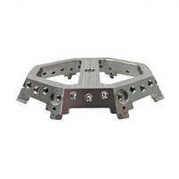 Support de main robotisée de haute précision usiné CNC 5 axes, accessoire mécanique