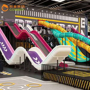 สนามเด็กเล่นในร่ม FEC ขนาดใหญ่ สำหรับเด็ก โครงสร้างเล่นเชิงพาณิชย์ - Product Image 2