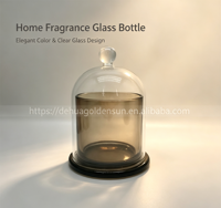 Bouteille diffuseur d'arômes en verre imprimée par transfert thermique, style Instagram, bouteille transparente DIY parfumée pour la décoration intérieure