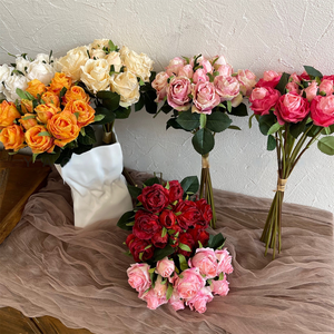 Lợi Thế kinh tế 13 Đầu Retro cho Coke Edge Rose Mori kết hợp mô phỏng tường hoa nhân tạo - Product Image 1