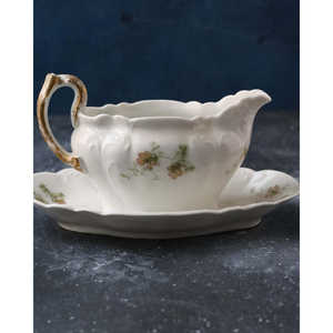 Salsera de Cerámica de Porcelana Daniele F. Limoges en Forma de Barco para Uso en la Cocina - Product Image 4